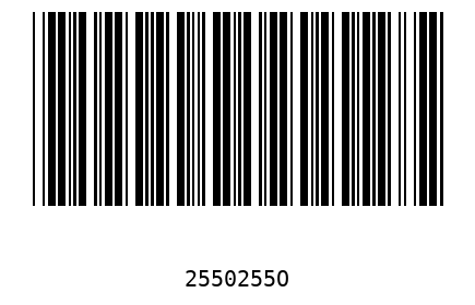Barcode 2550255