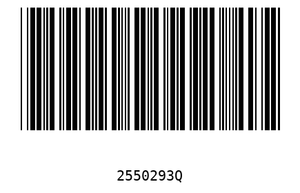Barcode 2550293