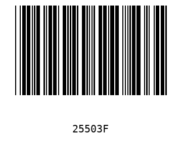 Barra Código, Code 39 25503