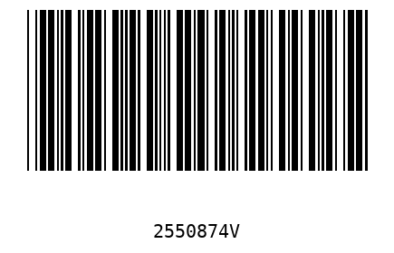 Barcode 2550874
