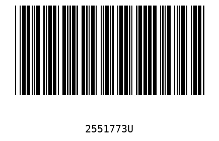 Barcode 2551773