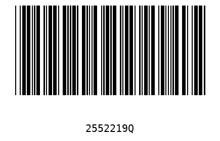 Barcode 2552219