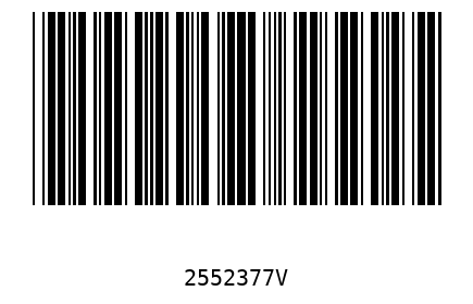 Barcode 2552377