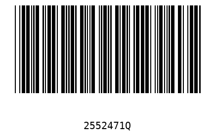 Barcode 2552471