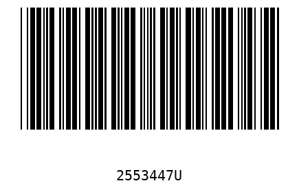 Barcode 2553447