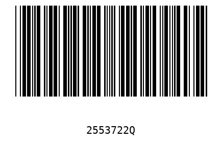 Barcode 2553722
