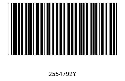 Barcode 2554792