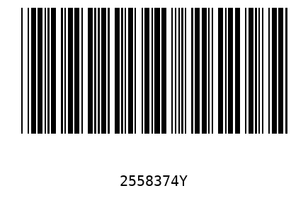 Barcode 2558374