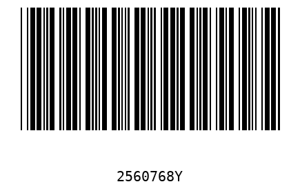 Barra Código 2560768