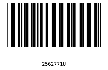 Barcode 2562771