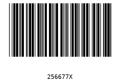 Barcode 256677