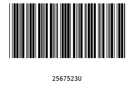 Barcode 2567523