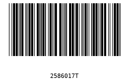 Bar code 2586017