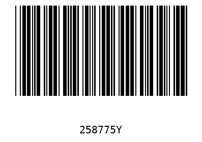 Barcode 258775
