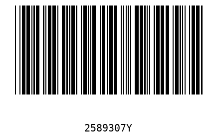 Barcode 2589307