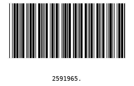 Barcode 2591965
