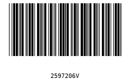 Barcode 2597206