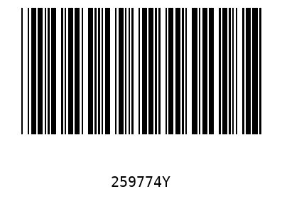 Barcode 259774