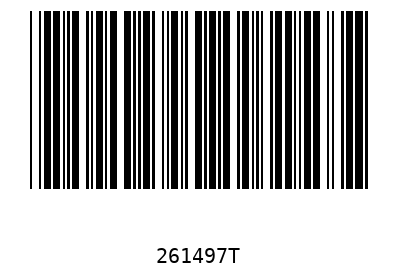 Barcode 261497