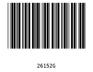 Barra Código, Code 39 26152