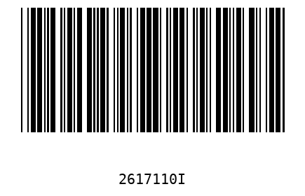 Barcode 2617110