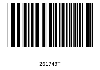 Barcode 261749