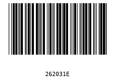 Barcode 262031