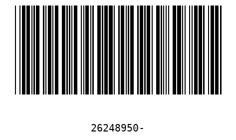 Barcode 26248950