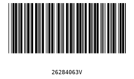 Barcode 26284063