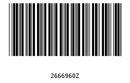 Barcode 2666960