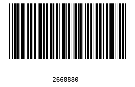 Barcode 2668880
