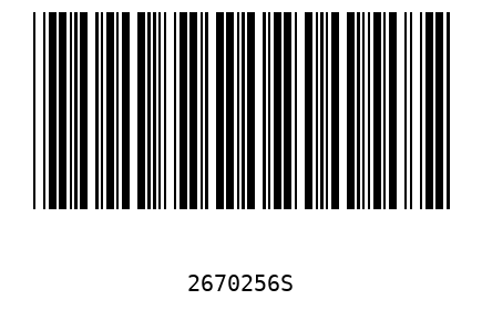 Barcode 2670256