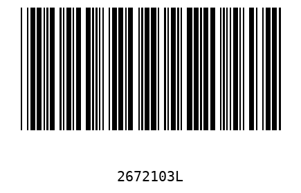 Barcode 2672103