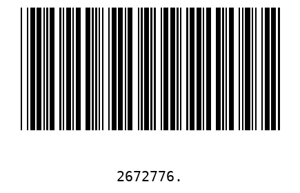 Barcode 2672776