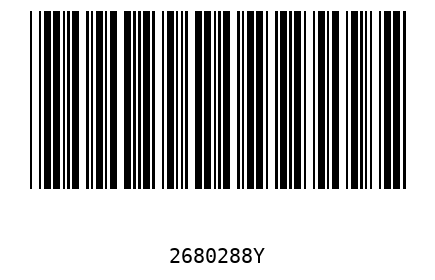 Barcode 2680288