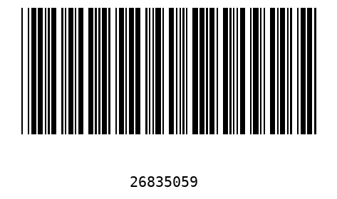 Barcode 26835059