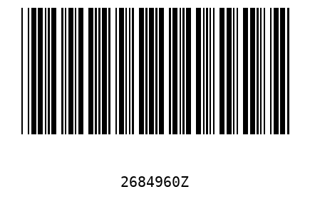 Barcode 2684960