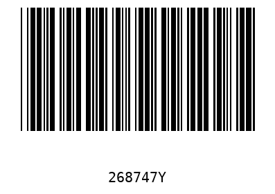 Barcode 268747