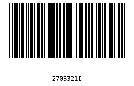 Barcode 2703321