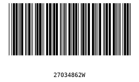 Barcode 27034862