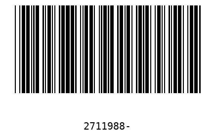 Barra Código 2711988