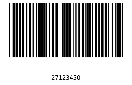 Barcode 2712345