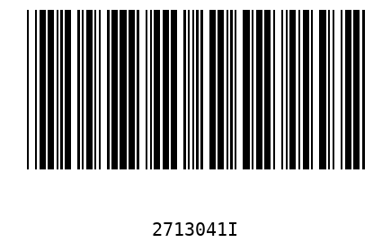 Barcode 2713041
