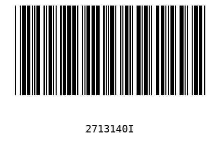 Barcode 2713140