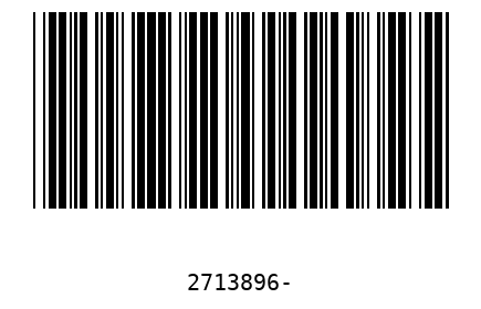 Barcode 2713896