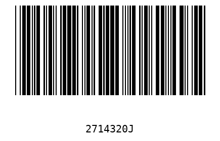 Barra Código 2714320