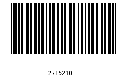 Barcode 2715210