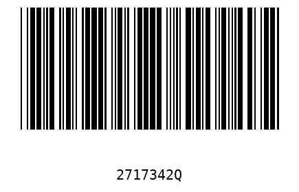 Bar code 2717342