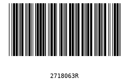 Barcode 2718063