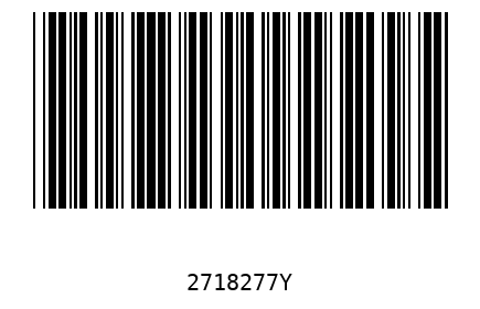 Barcode 2718277